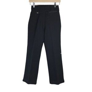Fera Black Wool Blend Snow Pants Size X-Small